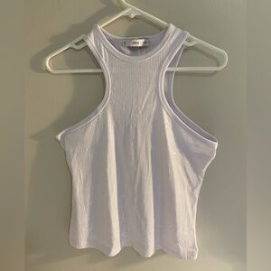 Mango White Sequin Tank Top Blouse Women’s Size Medium NWT